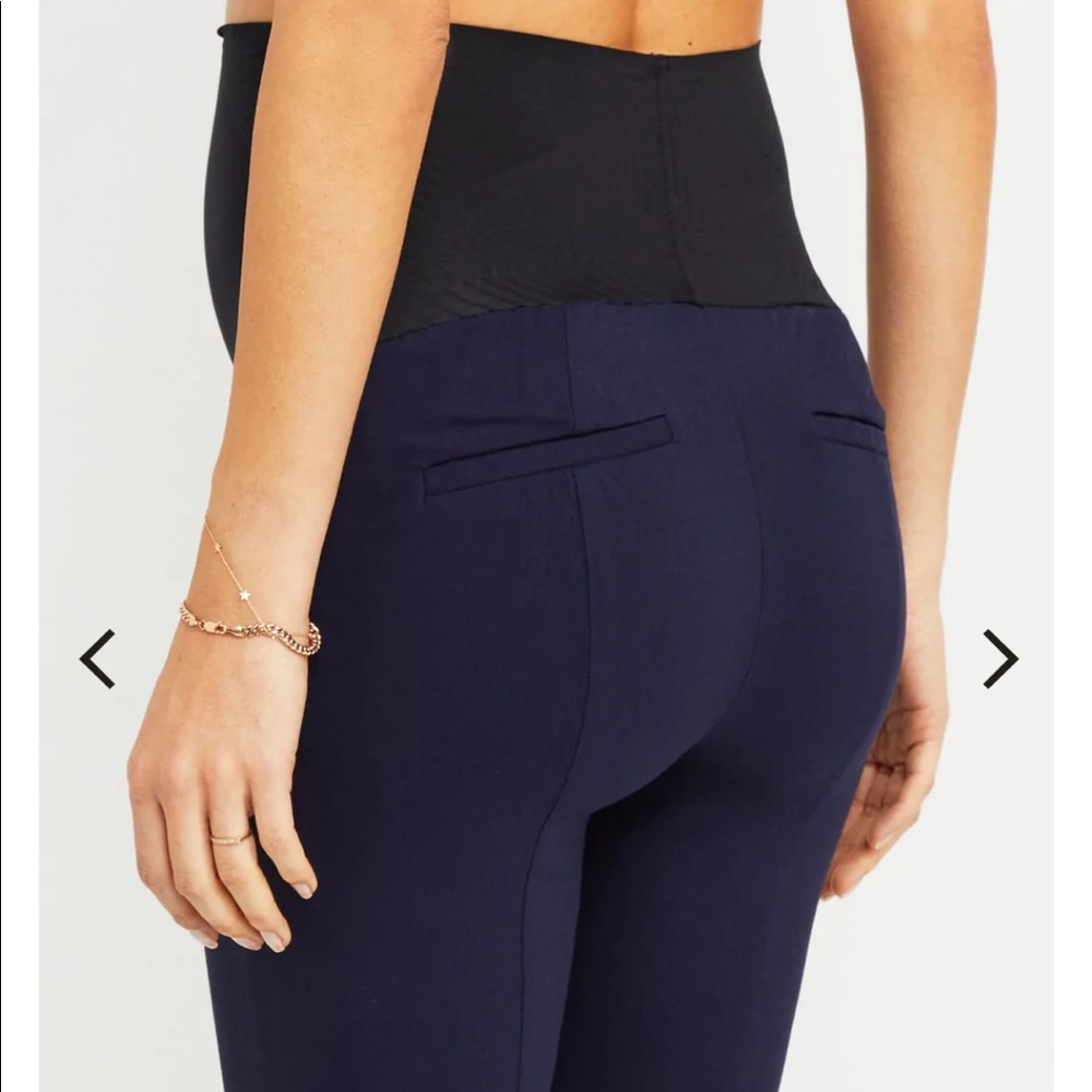 2 pairs of Maternity stretch work pants from Motherhood Maternity